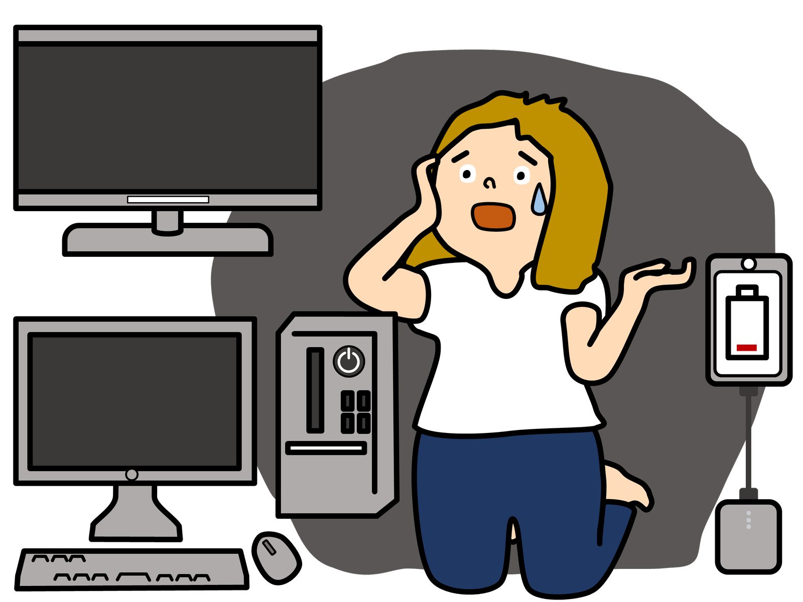 停電のイメージ